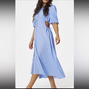 Bardot Blue Midi Dress